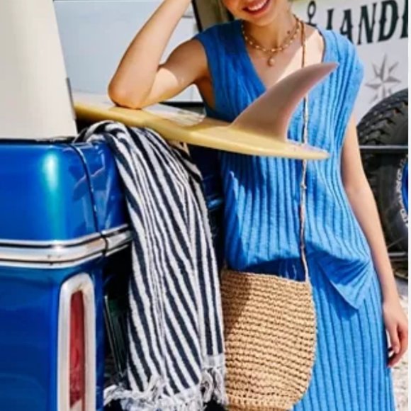 Free People Veda Sweater Set - Blue - Picture 2 of 5